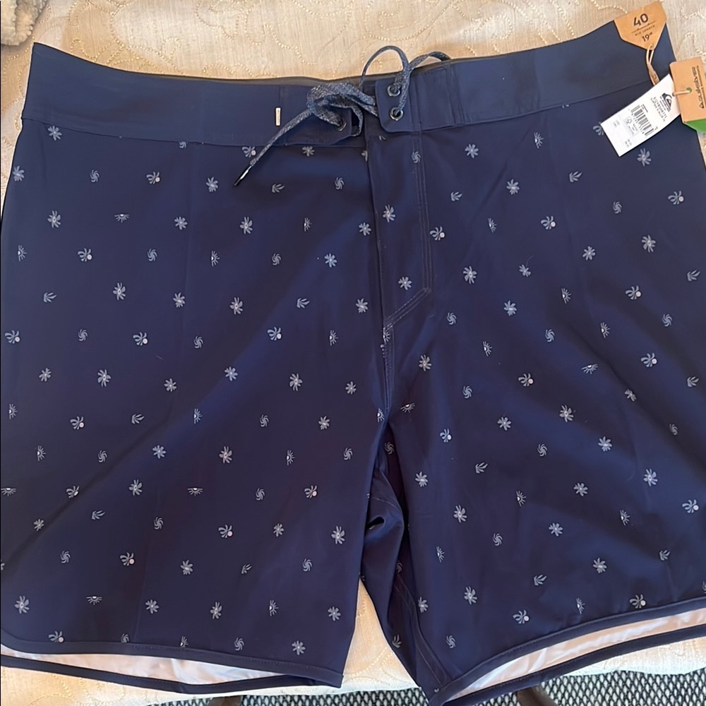 NWT Men's Quicksilver Trunks 40